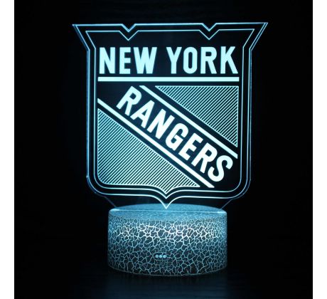 Beling 3D lampa, 3D lampa New York Rangers , 7 farebná S2JD0354F