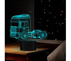 Beling 3D lampa, Scania , 7 farebná K13