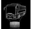 Beling 3D lampa, Autobus, 7 farebná K122