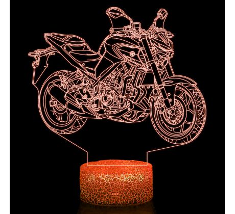 Beling 3D lampa,Yamaha MT-03, 7 farebná ZZ16