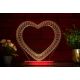 Beling 3D lampa, veľké Valentínske srdce, 7 farebná GV5