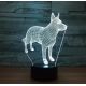 Beling 3D lampa, Nemecký ovčiak, 7 farebná S42QA875STA