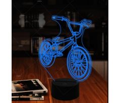 Beling 3D lampa,BMX, 7 farebná OI12