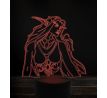 Beling 3D lampa, tyranda wisperwind, 7 Farebná V1Z