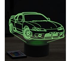 Beling 3D lampa, Nissan Silvia S15 Spec R 1999, 7 farebná Y2