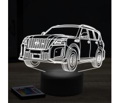 Beling 3D lampa, nissan patrol nismo 2022, 7 farebná Y4