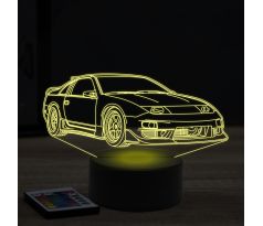 Beling 3D lampa, nissan 300ZX, 7 farebná Y6