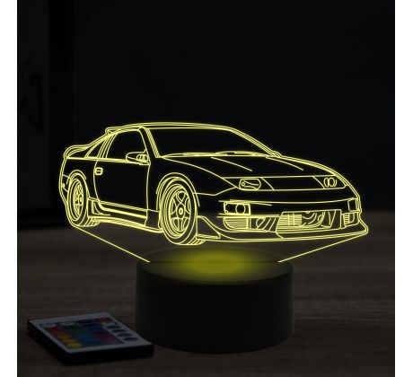 Beling 3D lampa, nissan 300ZX, 7 farebná Y6