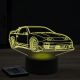 Beling 3D lampa, nissan 300ZX, 7 farebná Y6