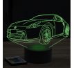 Beling 3D lampa, nissan 370Z, 7 farebná Y8