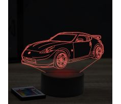 Beling 3D lampa, nissan 370Z nismo, 7 farebná Y9