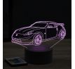 Beling 3D lampa, nissan 370Z nismo, 7 farebná Y9