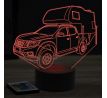 Beling 3D lampa,nissan kempovaci  pick up , 7 farebná Y10