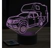 Beling 3D lampa,nissan kempovaci  pick up , 7 farebná Y10