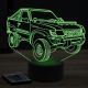 Beling 3D lampa,nissan offroad pickup , 7 farebná Y117