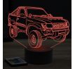 Beling 3D lampa,nissan offroad pickup , 7 farebná Y117