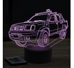 Beling 3D lampa,nissan offroad pickup 2 , 7 farebná Y118