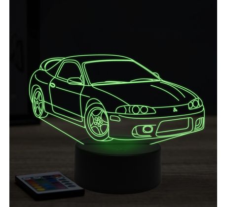 Beling 3D lampa, mitsubishi eclipse 1996, 7 farebná Y23