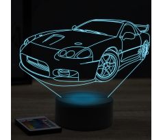Beling 3D lampa, Mitsubishi GTO,7 farebná Y34