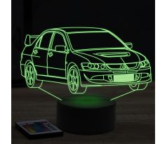 Beling 3D lampa, Mitsubishi Lancer ,7 farebná Y36