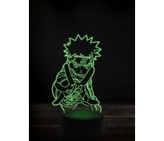 Beling 3D lampa, Naruto 2,7 farebná Y38L6