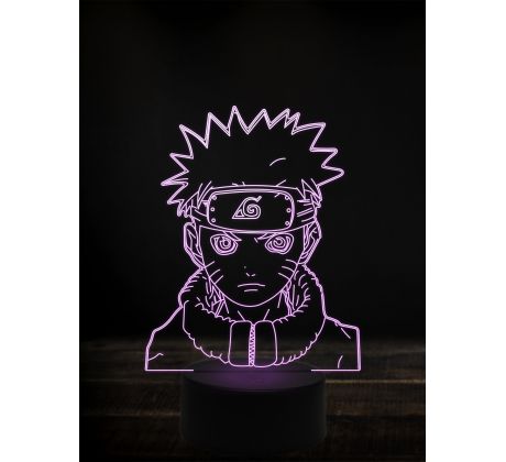 Beling 3D lampa, Naruto 5,7 farebná Y38L9