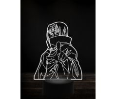 Beling 3D lampa, Naruto itachi,7 farebná Y38L10