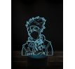 Beling 3D lampa, Naruto kakashi,7 farebná Y38L11