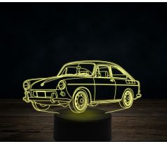 Beling 3D lampa,1961-73-Volkswagen-Type-3-Fastback ,7 farebná VW2