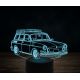 Beling 3D lampa,1965-Volkswagen-Type-3-Squareback,7 farebná VW3