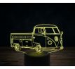 Beling 3D lampa,1969 Volkswagen Type 2 Single Cab,7 farebná VW6