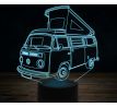 Beling 3D lampa,Volkswagen caravan westfalia ,7 farebná VW7