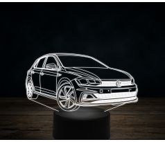 Beling 3D lampa, 2019 Volkswagen Polo GTI1,7 farebná VW8