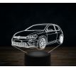 Beling 3D lampa, volkswagen golf 7, 7 farebná VW13