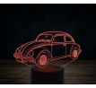 Beling 3D lampa,Vokswagen Beetle 1994, 7 farebná VW14