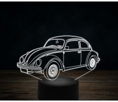 Beling 3D lampa,Vokswagen Beetle 1994, 7 farebná VW14