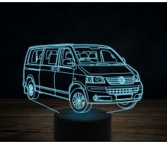 Beling 3D lampa,Volkswagen T5 Transporter, 7 farebná VW16