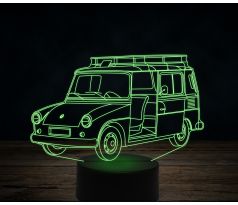 Beling 3D lampa,Volkswagen Frodilin, 7 farebná VW19