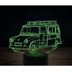 Beling 3D lampa,Volkswagen Frodilin, 7 farebná VW19