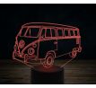 Beling 3D lampa, VOLKSWAGEN T2A KOMBI 1969, 7 farebná VW22