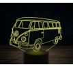 Beling 3D lampa, VOLKSWAGEN T2A KOMBI 1969, 7 farebná VW22