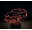 Beling 3D lampa, Volkswagen-Scirocco-R, 7 farebná VW23