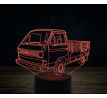 Beling 3D lampa,Volkswagen Transporter 1980, 7 farebná VW27