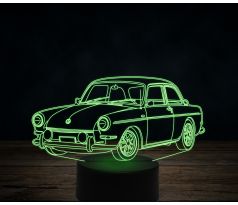 Beling 3D lampa,Volkswagen Type 3 Notchback, 7 farebná VW28
