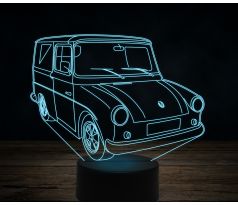 Beling 3D lampa,Volkswagen Type 147 Fridolin,7 farebná VW29