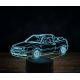 Beling 3D lampa,Volkswagen golf 3 cabrio 7 farebná VW35