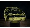 Beling 3D lampa, Volkswagen R32, 7 farebná VW40