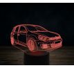 Beling 3D lampa, Volkswagen GTI, 7 farebná VW42