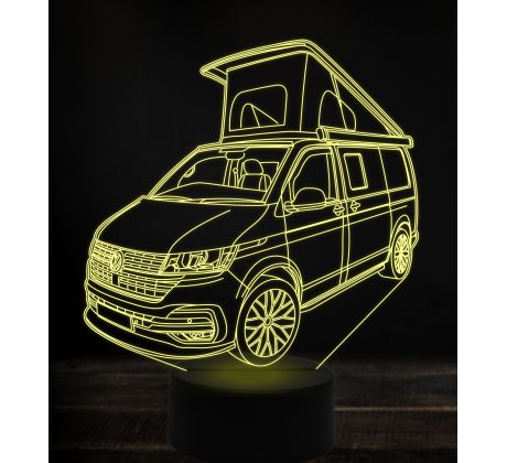 Beling 3D lampa,Volkswagen T6.1, 7 farebná VW46