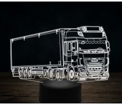 Beling 3D lampa,DAF XF44, 7 farebná K21